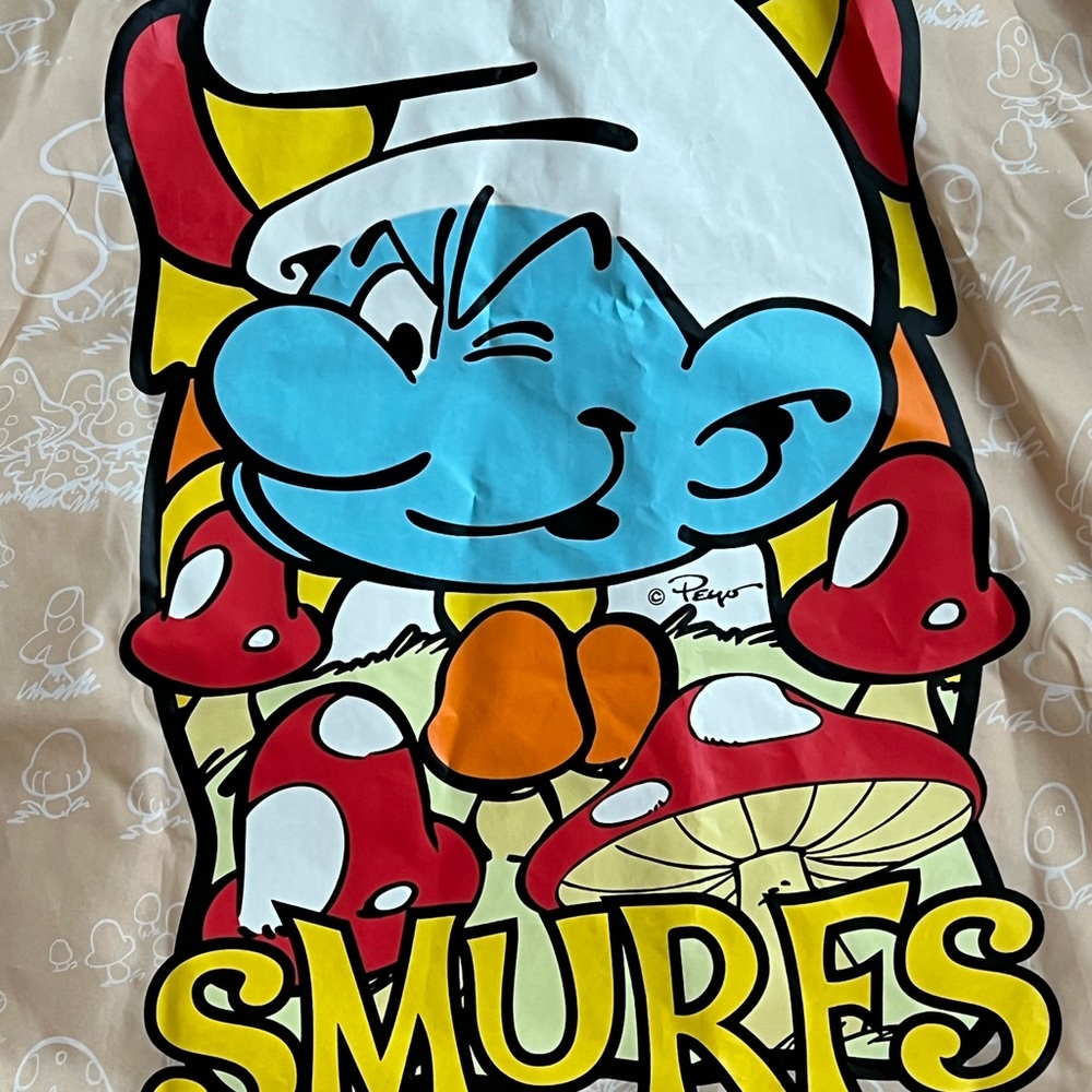 NWT🧥 Smurfs Hooded Anorak / Windbreaker Jacket SZ-M